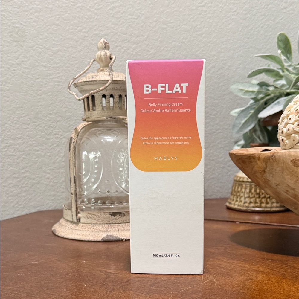 MAËLYS B-FLAT Belly Firming Cream - Pink and Orange